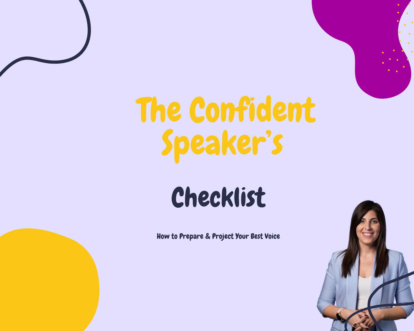 The Confident Speaker's Checklist